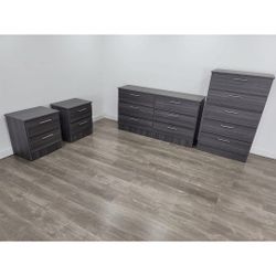 Dresser Chest And Two Nightstands *** Fast Delivery 