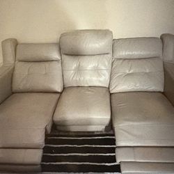 3-seater Dual Power Recliner Sofa 