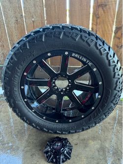 Chevy wheel and tires