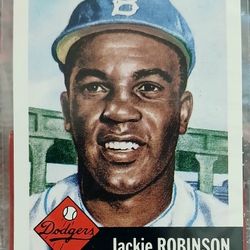 JACKIE ROBINSON 1991 Topps '53 Archives Baseball Card #1 Mint Condition