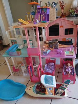 BEACH BARBIE HOUSE