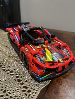 Lego Ferrari Car Built