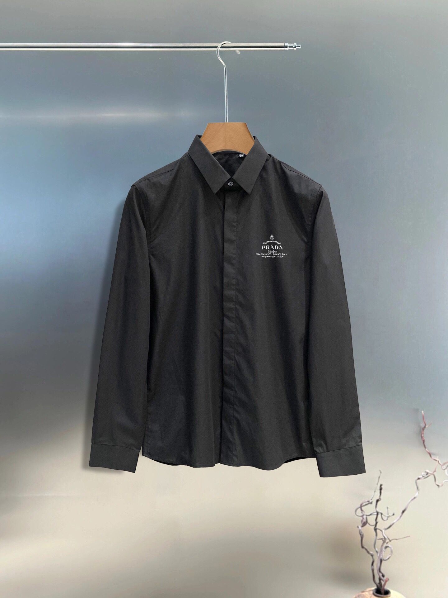 Prada Men’s Black Shirt New