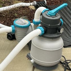 BESTWAY 18’ Pool Filter, Great Shape 