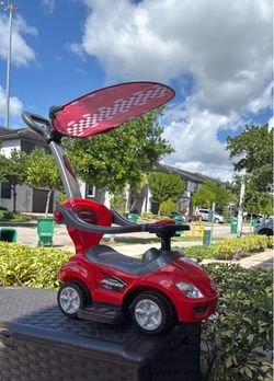 Deluxe Mega Car Kids Ride-On Push Car