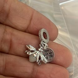 14k gold plated charm