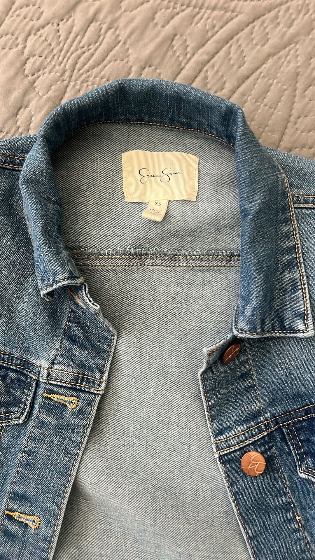 Jessica Simpson Denim/Jean Stretchy Jacket