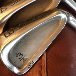 Titleist DCi RH irons 3-9 Standard Firm graphite shafts Golf Pride grips