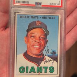 Willie Mays Card