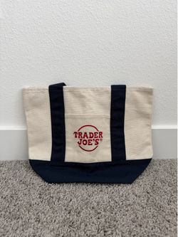[BLUE] Trader Joe’s Mini Canvas Tote