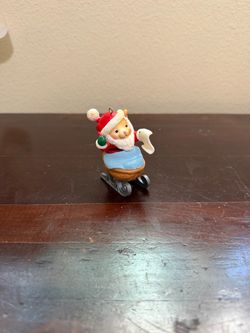 Avon Melvin P Merry Mouse Keepsake Ornament 1983 Christmas Santa Mouse Vintage