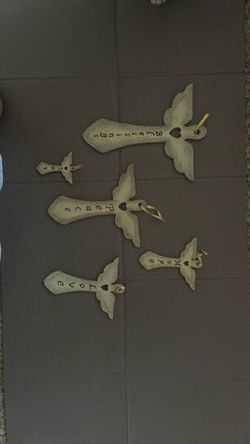 Wall angel decoration