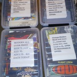 Build a Bundle! Vintage/modern in Band, AOP's, Nascar, Harley, JesusTs, Carhartt,