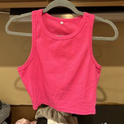 Women’s Hot Pink Tank Size M