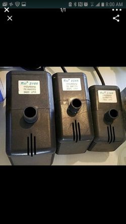 Rio fish tank or pond pumps