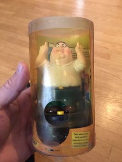 Talking Peter Griffin Dash Mount (new In Original Container)