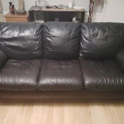 3 Piece Leather Couch Set