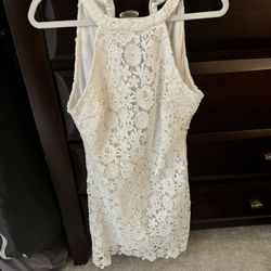 White Dress Size Small