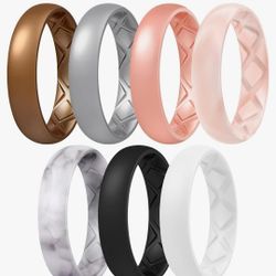 Women Silicone Wedding Ring