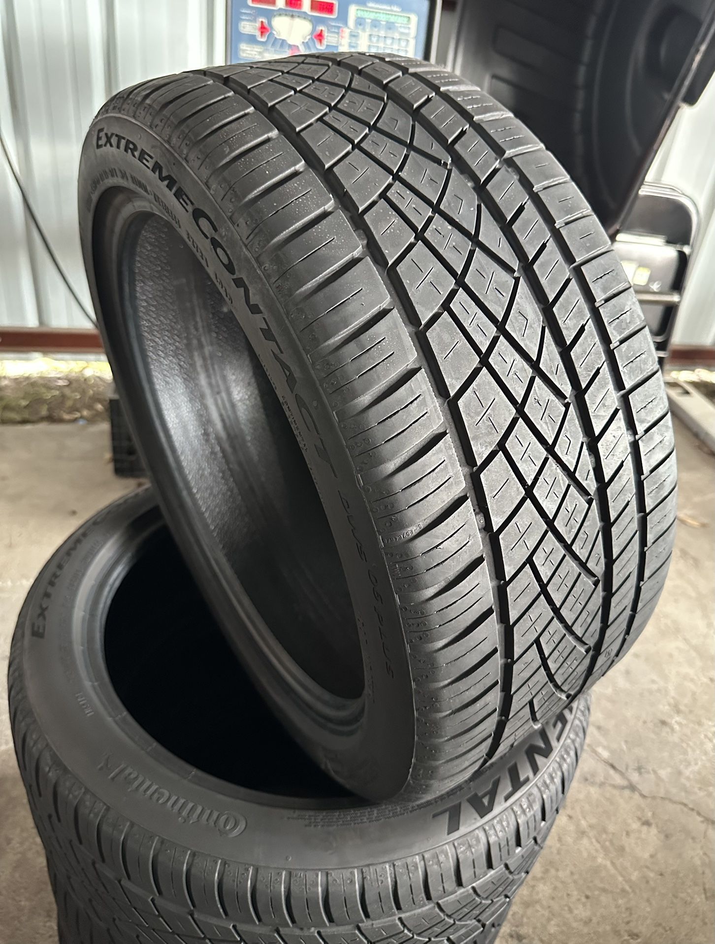 245-40-18=Used CONTINENTAL top condition labor includes $295set