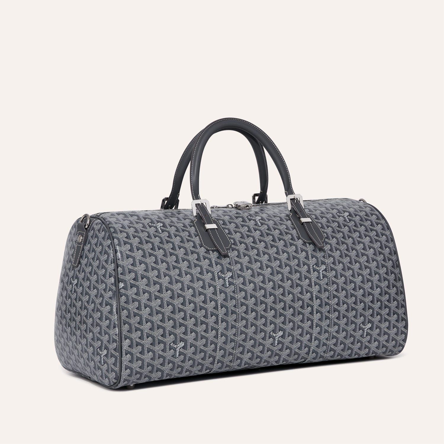 Goyard Boston 50 Bag Gray