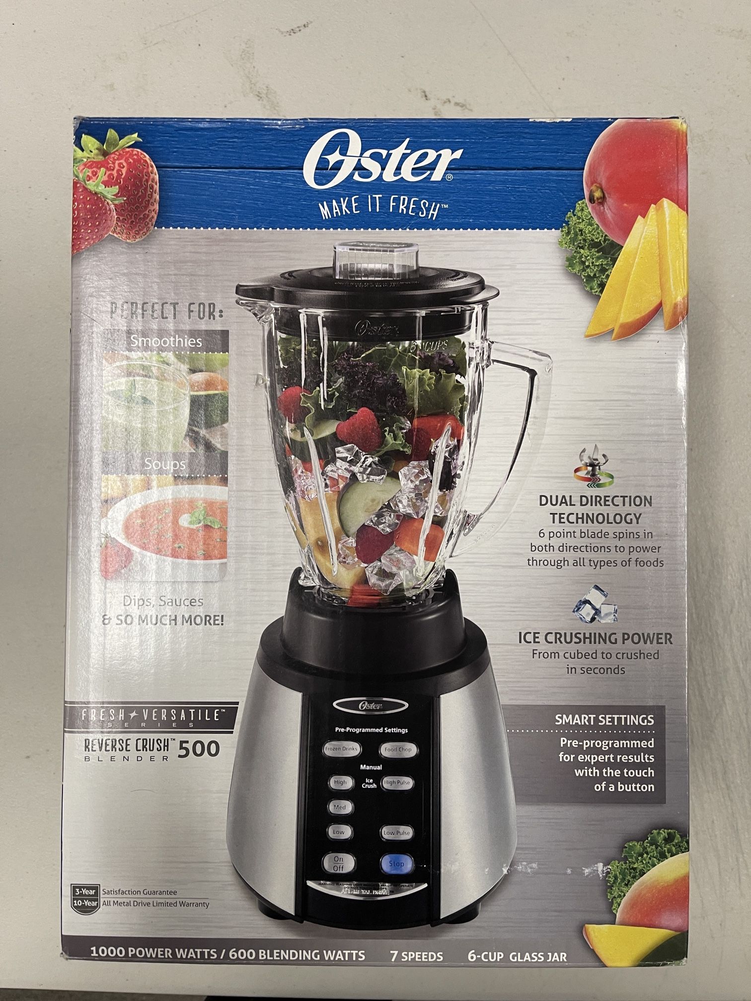 Oster Reverse Crush Blender 500