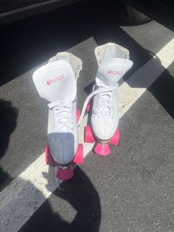 Women’s Size 7Chicago Skates White Quad Roller Skates