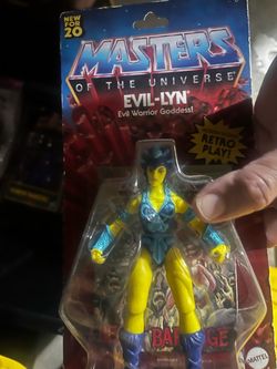 MASTERS OF THE UNIVERSE ORIGINS EVIL-LYN FIGURE WALMART EXCLUSIVE  HE MAN