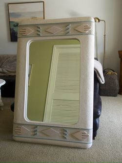 Vintage Navajo Southwest 1980s Lee Reynolds Vanguard Studio Mirror