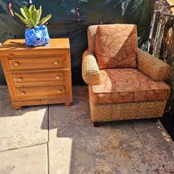 Beautiful Chair & Dresser 