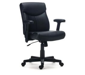 Staples Ergonomic Task Chair,, Black
