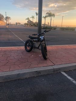 Super73 52v z1 Electric Bike Black Fat Tire