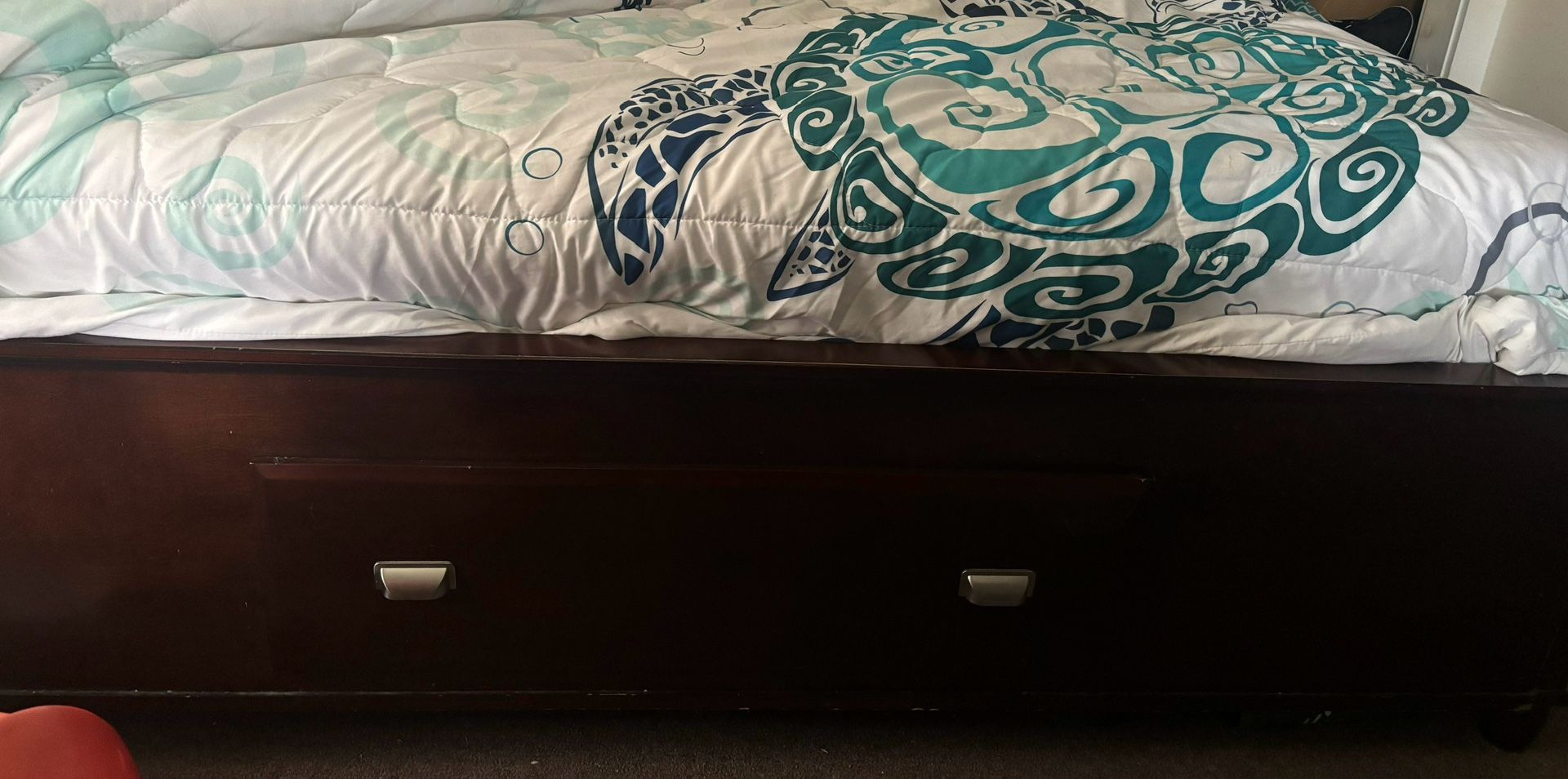 Twin Platform Bed With 3 Drawers