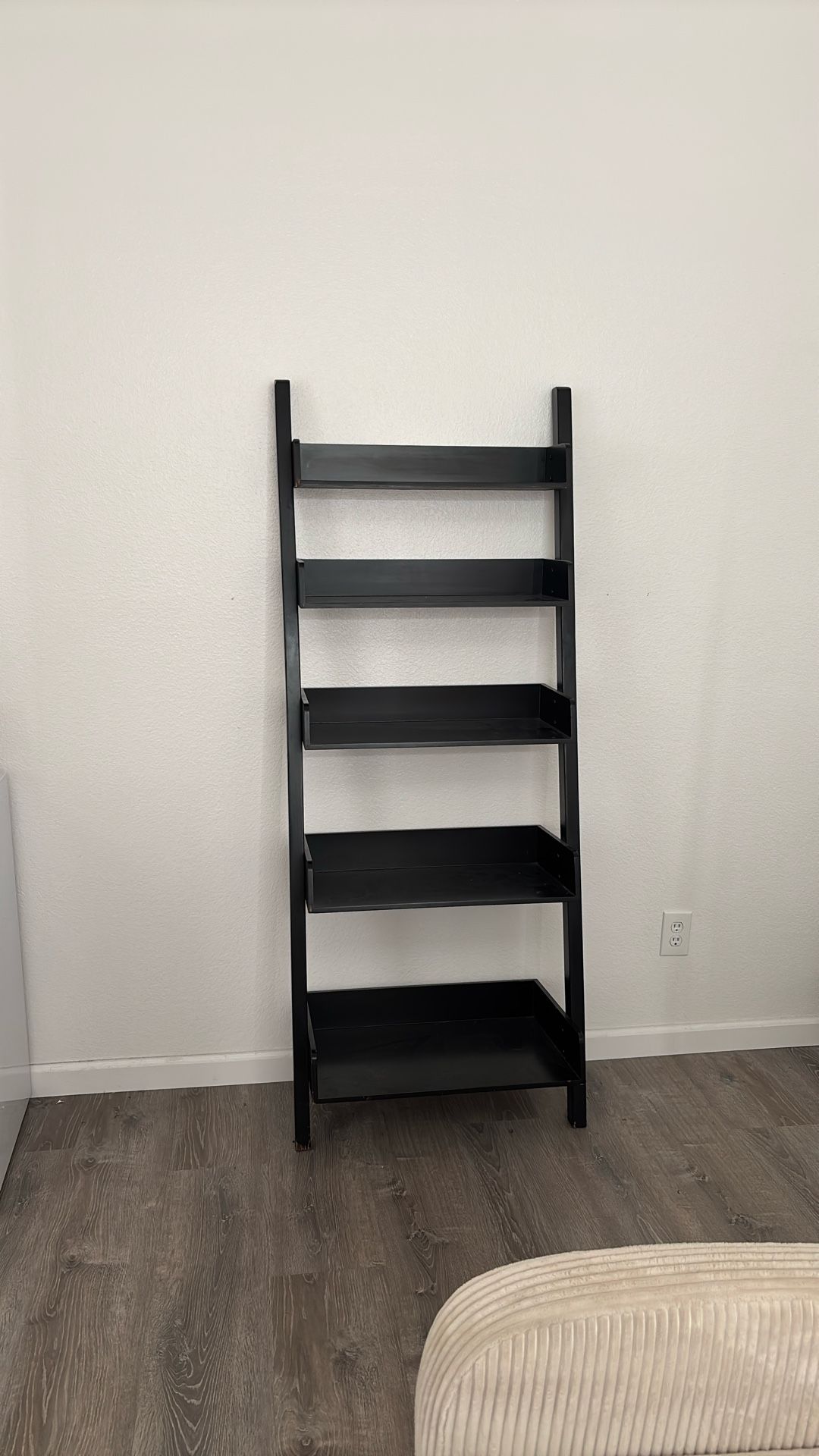Ladder shelf