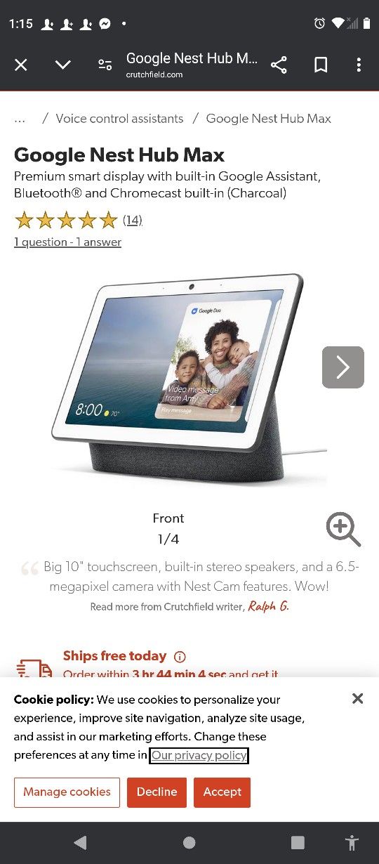 Google Nest Max