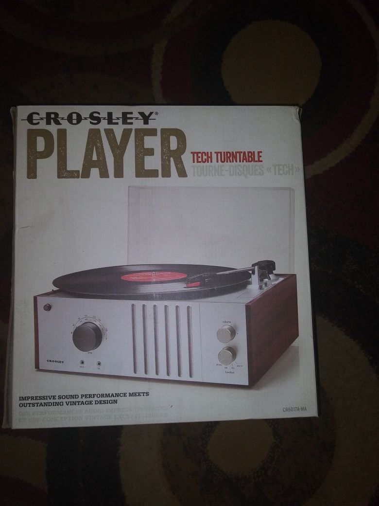 Crosley Record Player !!