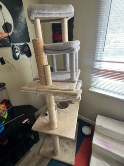 Cat tree multilevel
