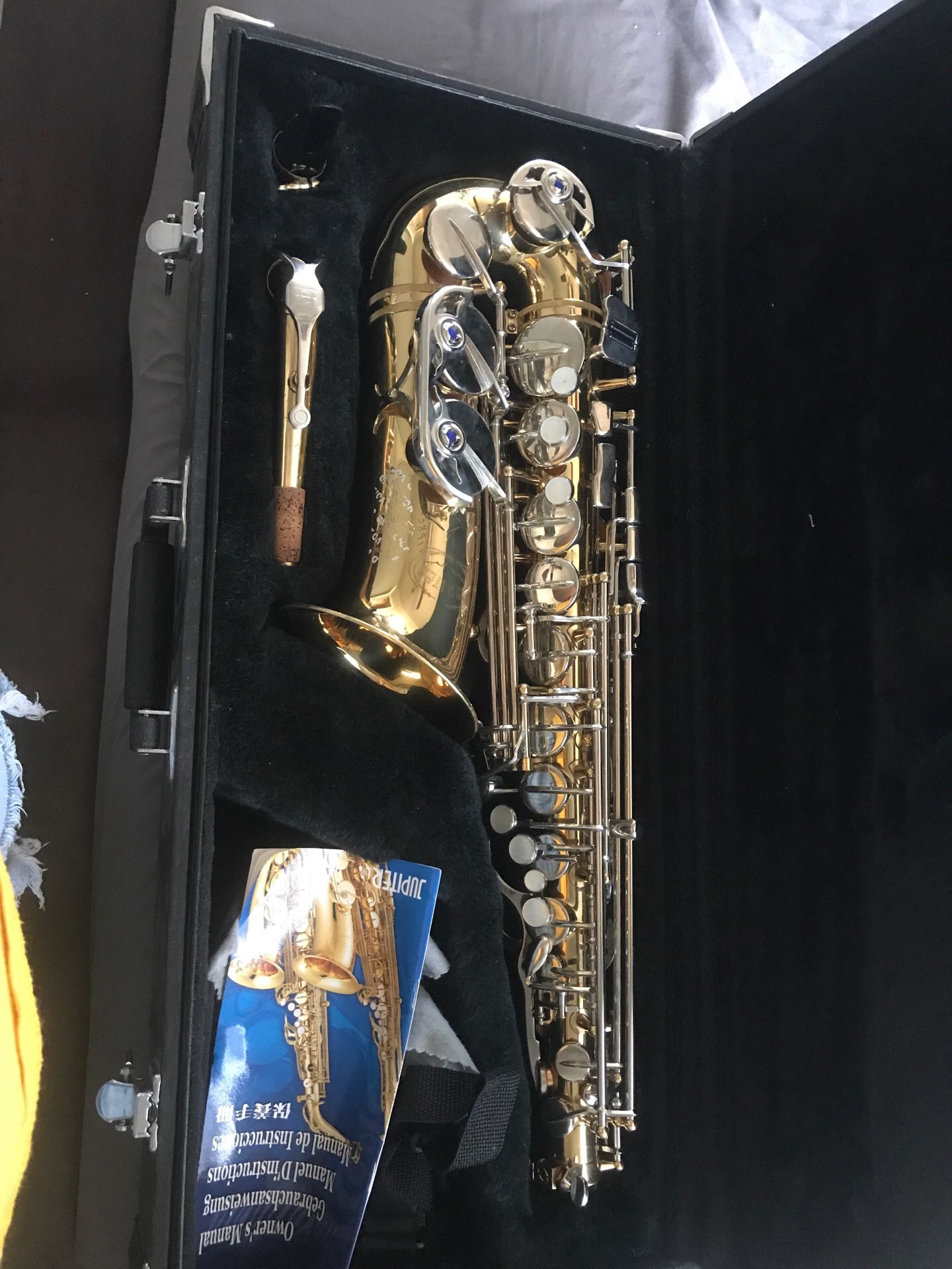 Beginner alto saxophone