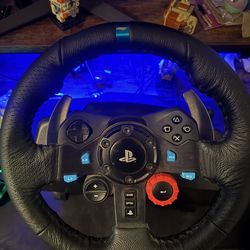 Logitech G29 steering wheel/ Whole set