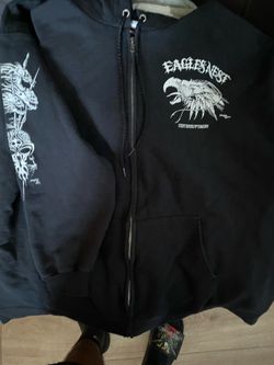 Eagle Nest zip up hoodie/sweater