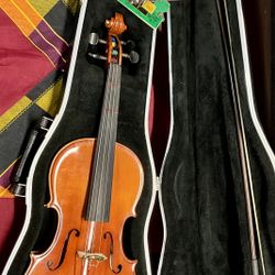 Scherl & Roth Hermann Beyer Model E201E4 4/4 Violin w/ Hardshell Case