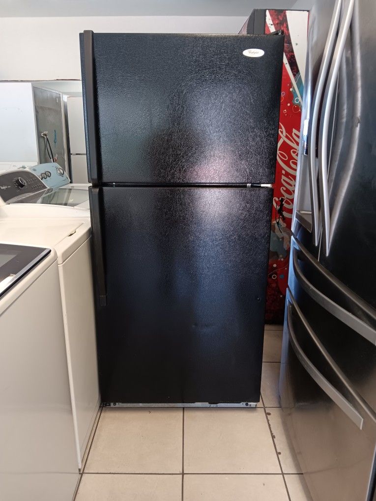 Whirlpool Black Refrigerator