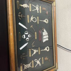 Vintage Ship Frame