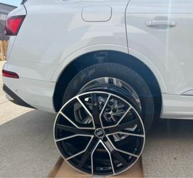 Audi 22” new rsq Styie new rims new tires sets