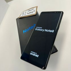 Samsung Galaxy Note 8 6.3 - Pay $1 DOWN AVAILABLE - NO CREDIT NEEDED