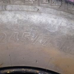 LT 245 75r15  10 PLY TIRES