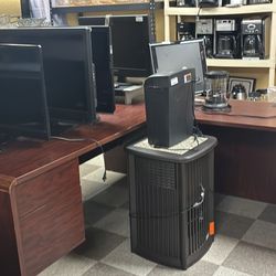 L Shaped Mahogany Executive Desk