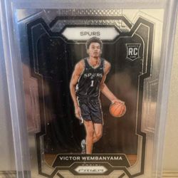 Really Nice Panini Prizm Victor Wembanyama Rookie Card #136