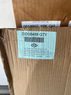 DD08488 GTY Fits 1(contact info removed) DGE RAM P/U/2DR Front Passenger Door Glass