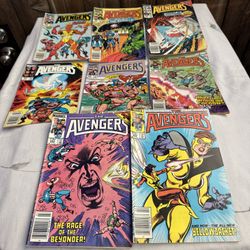 THE AVENGERS #258 thru 265 (lot of 8) ~ Vintage Marvel Comics -1(contact info removed)